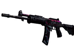 Galil AR | Chromatic Aberration (Battle-Scarred)
